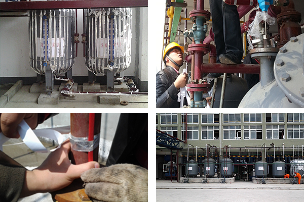 江蘇劍牌農(nóng)化公司罐體、管道電伴熱保溫系統(tǒng)